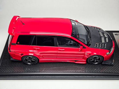 Kami Garage x Firequackers1/18 Mitsubishi Mitsubishi Lancer Evolution IX Wagon | Limited to 100 Units