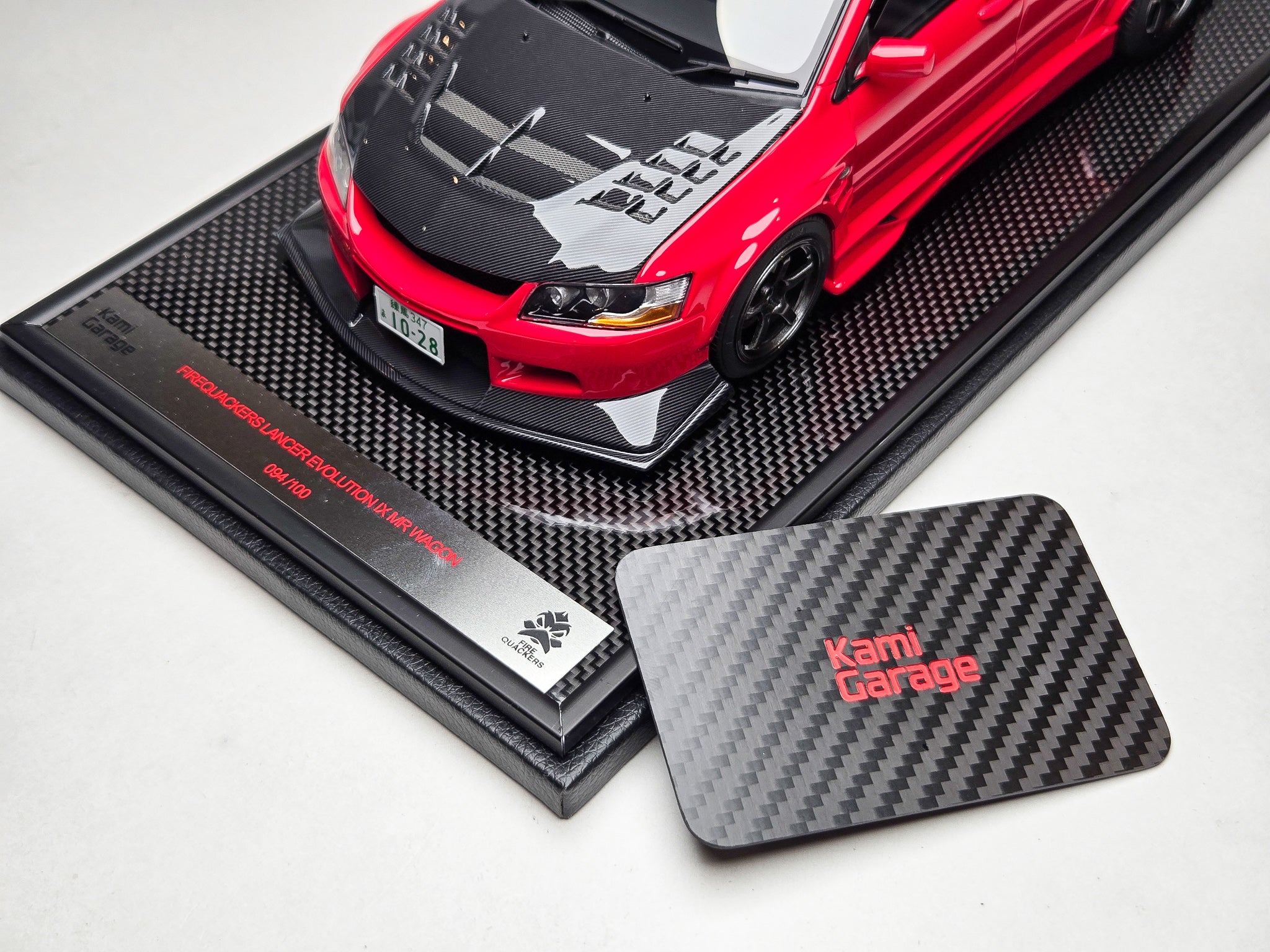 赤身堂 WF2025S ミツモトダイア　ガレージキット KONAMI Kami Garage x Firequackers1/18 Mitsubishi Mitsubishi Lancer