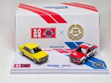 Load image into Gallery viewer, Tarmac Works 1/64 BRE 60th &amp; JCCS 20th Anniversary Datsun 510 2-Car Set