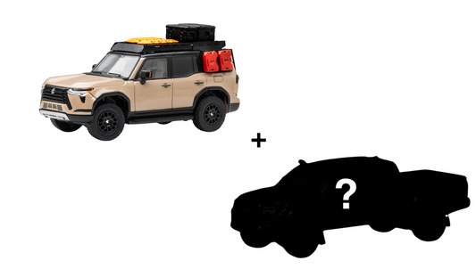 (Bundle) DiecastTalk 1/64 Lexus GX550 Overtrail + Secret Car