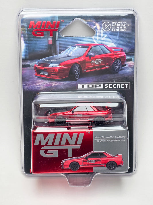 Mini GT 1:64 Nissan Skyline GT-R R32 Top Secret IMX 2025 Event Car #1073