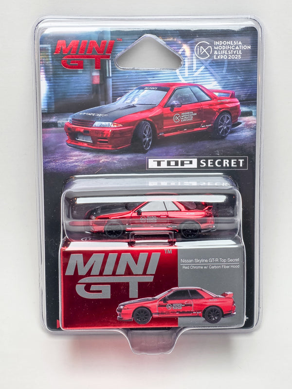 Mini GT 1:64 Nissan Skyline GT-R R32 Top Secret IMX 2025 Event Car #10 ...