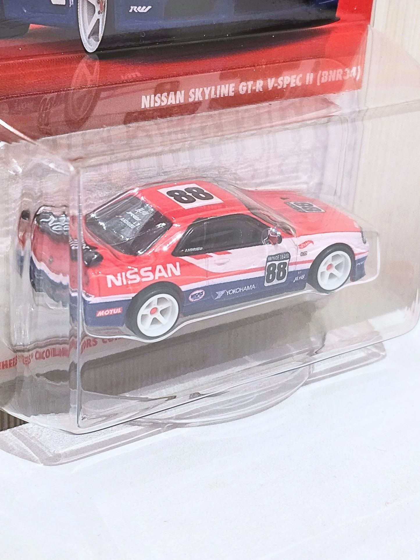Hot Wheels 1/64 Art of Speed Malaysia Exclusive Nissan Skyline R34 (Facing Right)