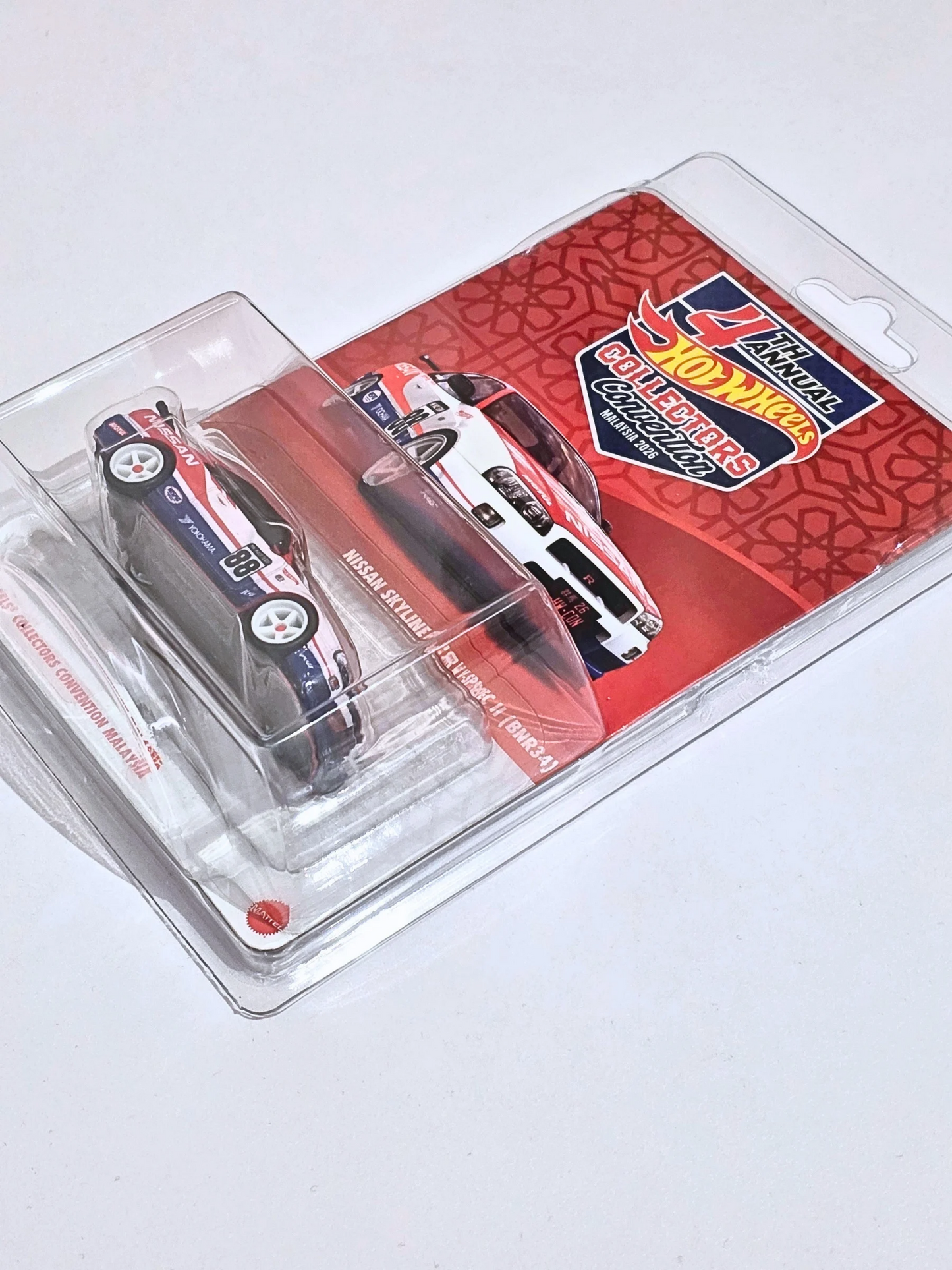 Hot Wheels 1/64 Art of Speed Malaysia Exclusive Nissan Skyline R34 (Facing Right)