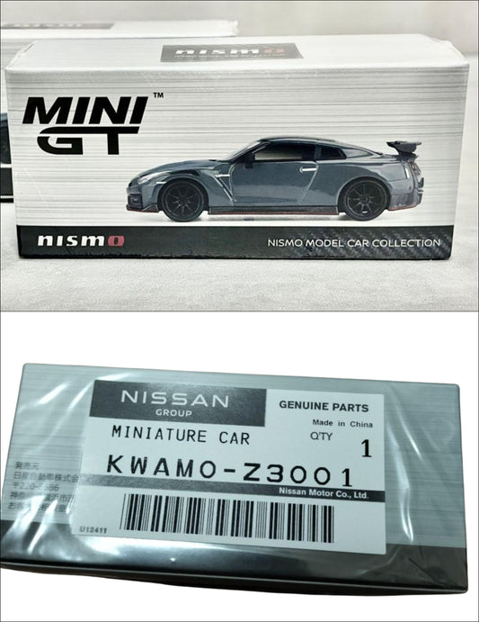 MINIGT 1/64 Nismo Exclusive Nissan GT-R R35 Gray