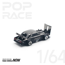 Load image into Gallery viewer, (Pre order) POPRACE 1/64 Nissan SKYLINE GT-R V8 DRIFT (HAKOSUKA) COCA COLA ZERO BLACK CHROME