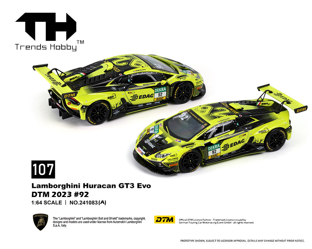 Trends Hobby 1:64 Lamborghini Huracan GT3 EVO – DTM 2023 #92