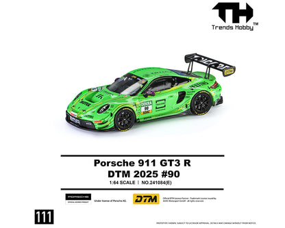 Trends Hobby 1:64 Porsche 911 GT3 R – DTM #90 2025 – Limited Edition