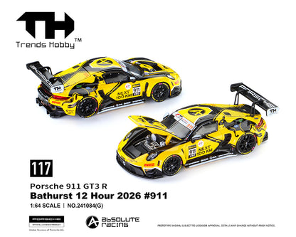 Trends Hobby 1:64 Porsche GT3 R – B12H 2026 #911
