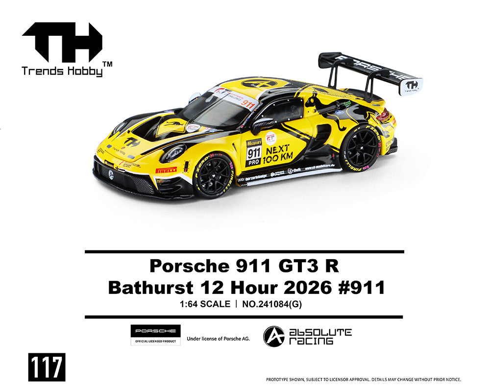 Trends Hobby 1:64 Porsche GT3 R – B12H 2026 #911