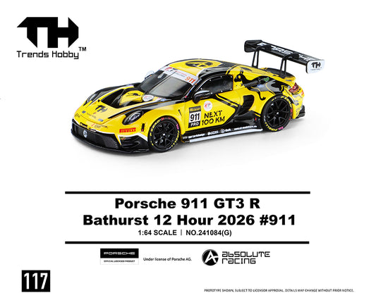 Trends Hobby 1:64 Porsche GT3 R – B12H 2026 #911