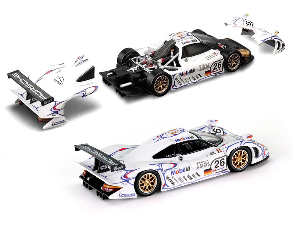 Trends Hobby 1/64 Porsche 911 GT1 Mobil 1 Le Mans 1998