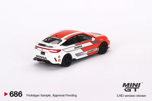 (Preorder) Mini GT 1:64 2023 Honda Civic Type-R Pace Car Red White – MiJo Exclusives