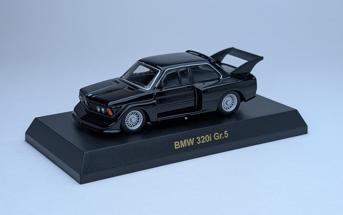 KYOSHO 1/64 Miniature Collection of BMW 320i Gr.5 (Black)