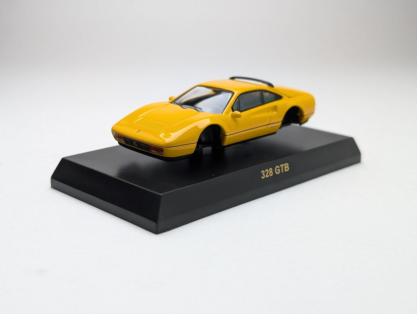 KYOSHO 1:64 Ferrari Minicar Collection III 328 GTB Yellow with tools