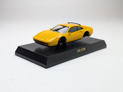 KYOSHO 1:64 Ferrari Minicar Collection III 328 GTB Yellow with tools
