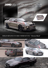 Load image into Gallery viewer, 3 cars set Inno 1/64 NISSAN SKYLINE GT-R (R34) NISMO R-TUNE Chrome