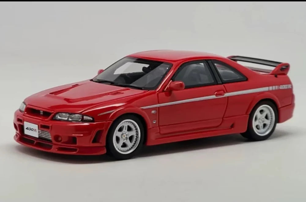 Kyosho 1:64 Nissan Nismo 400R RED Tokyo Auto Salon KL Edition with Leen Customs Pin