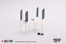 Load image into Gallery viewer, Mini GT 1:64 Paddock Service Tent Set – Martini Racing