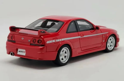Kyosho 1:64 Nissan Nismo 400R RED Tokyo Auto Salon KL Edition with Leen Customs Pin
