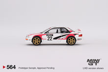 Load image into Gallery viewer, (Preorder) Mini GT 1:64 Subaru Impreza WRC98 1999 Rally Tour de Corse #22 – Mijo Exclusives