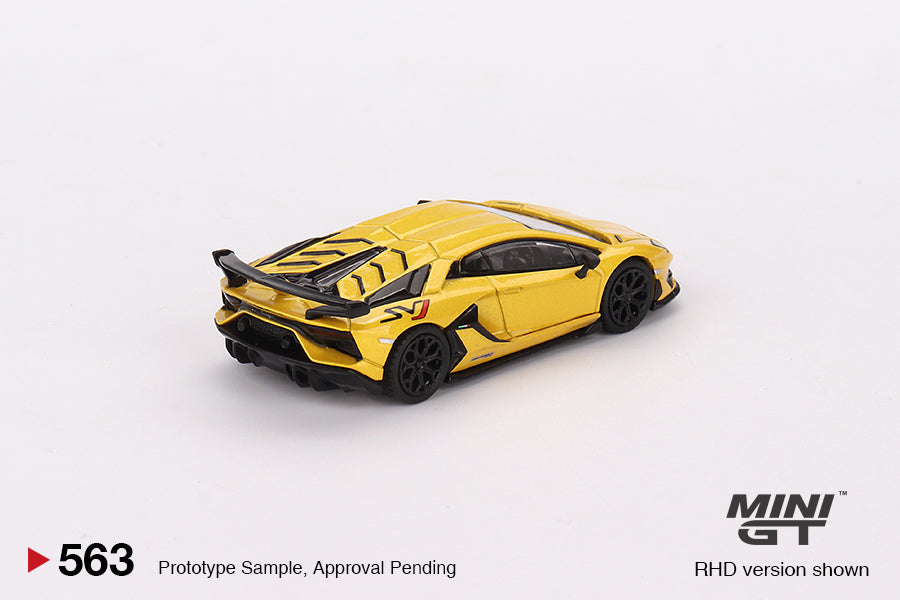 Mini GT 1:64 Lamborghini Aventador SVJ – New Giallo Orion – Mijo Exclu ...