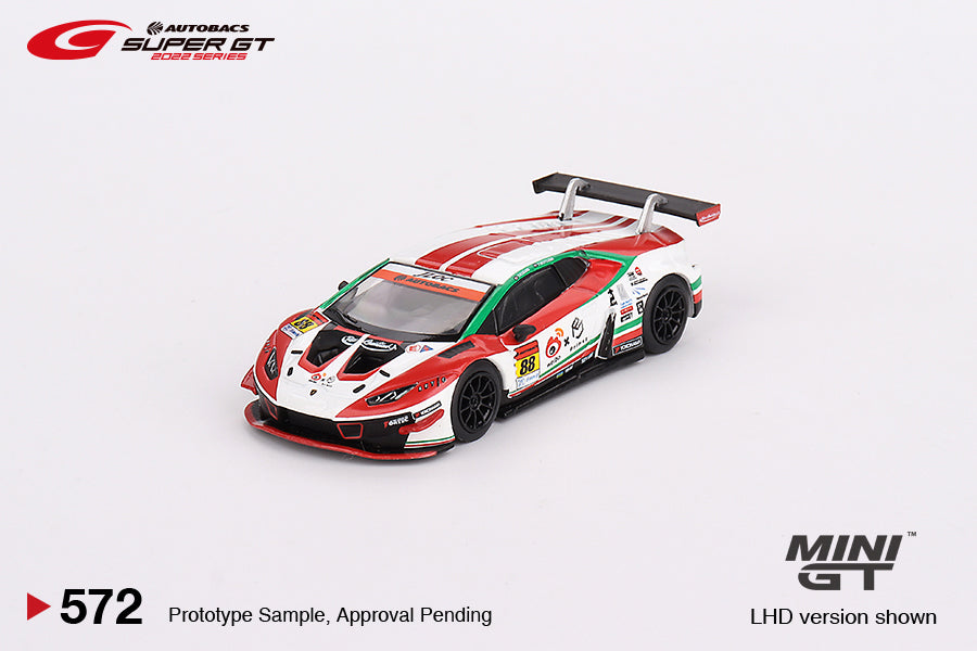 (Preorder) Mini GT 1:64 Japan Exclusive Super GT 2022 Lamborghini Huracán GT3 EVO #88 JLOC
