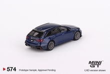 Load image into Gallery viewer, (Pre Order) Mini GT 1:64 Audi ABT RS6-R Navarra Blue Metallic - Mijo Exclusive