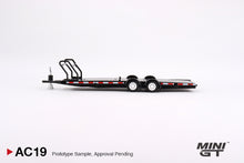 Load image into Gallery viewer, (Pre Order) 1/64 MiniGT Car Transport Trailer Black
