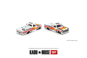 Kaido House x Mini GT 1:64 Chevrolet Silverado KAIDO WORKS V1 – Limited Edition