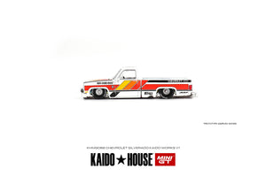 Kaido House x Mini GT 1:64 Chevrolet Silverado KAIDO WORKS V1 – Limited Edition