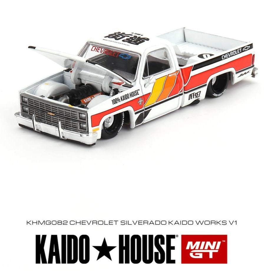 Preorder) Kaido House x Mini GT 1:64 Chevrolet Silverado Dually KAIDO –  DiecastTalk