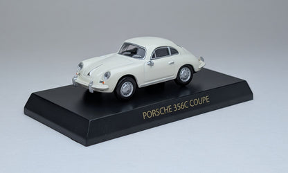 KYOSHO Porsche Minicar Collection Porsche 356C Coupe (White)