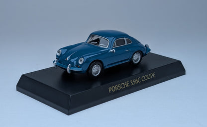 KYOSHO Porsche Minicar Collection Porsche 356C Coupe (Teal)