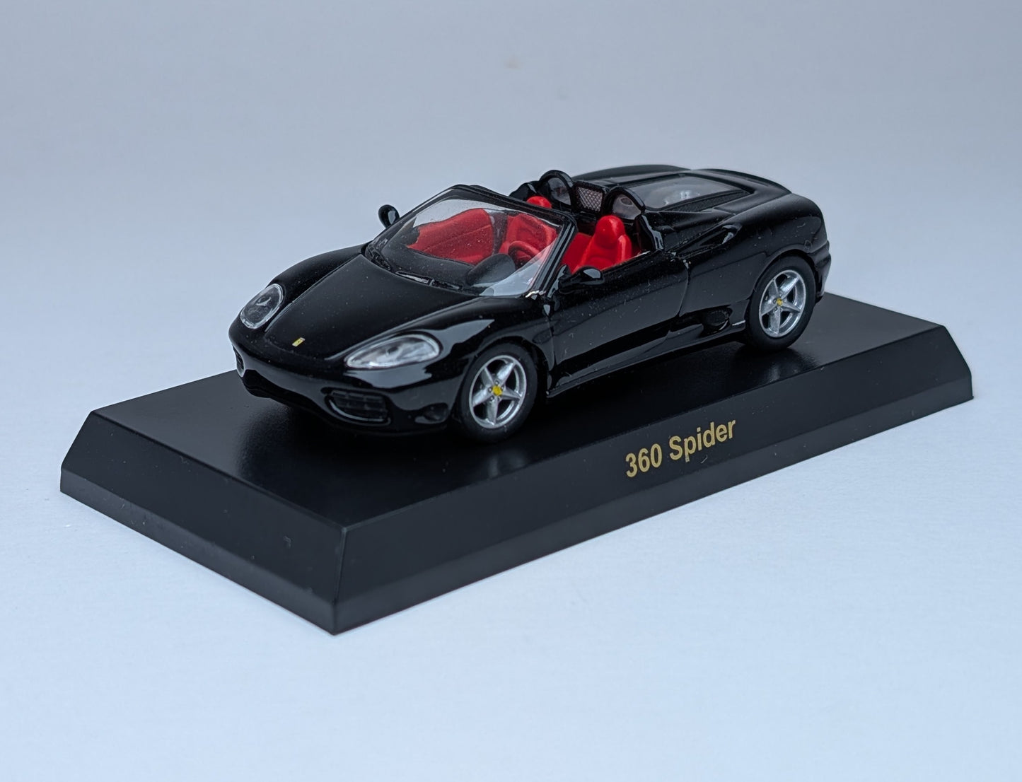 KYOSHO 1:64 Ferrari 360 Spider (Black)