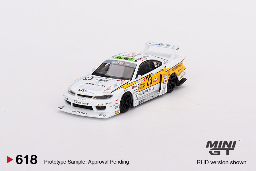 Mini GT 1:64 Nissan LB-Super Silhouette S15 SILVIA #23 2022 Goodwood Festival of Speed – Mijo Exclusives