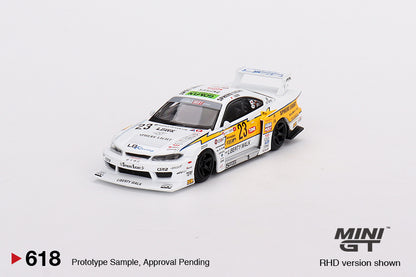 Mini GT 1:64 Nissan LB-Super Silhouette S15 SILVIA #23 2022 Goodwood Festival of Speed – Mijo Exclusives
