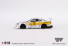 Load image into Gallery viewer, Mini GT 1:64 Nissan LB-Super Silhouette S15 SILVIA #23 2022 Goodwood Festival of Speed – Mijo Exclusives