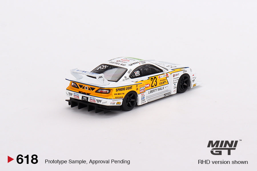 Mini GT 1:64 Nissan LB-Super Silhouette S15 SILVIA #23 2022 Goodwood Festival of Speed – Mijo Exclusives
