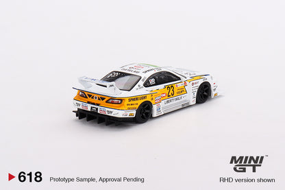 Mini GT 1:64 Nissan LB-Super Silhouette S15 SILVIA #23 2022 Goodwood Festival of Speed – Mijo Exclusives