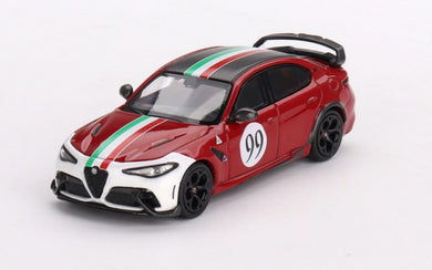 (Preorder) BBR Models 1:64 Alfa Romeo Giulia GTAm Rosso GTA #99 Centro Stile Livery
