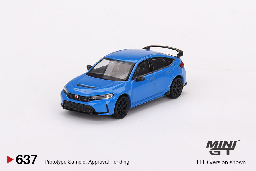 (Preorder) Mini GT 1:64 Honda Civic Type R – Boost Blue Pearl 2023- MiJo Exclusives