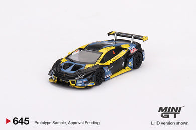 (Preorder) Mini GT 1:64 Lamborghini Huracan GT3 EVO #4 2022 Macau GP – Macau GT Cup 3rd Place – MiJo Exclusives