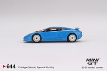 Load image into Gallery viewer, (Preorder) Mini GT 1:64 Bugatti EB110 GT – Blu Bugatti – MiJo Exclusives
