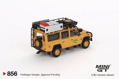 Mini GT 1:64 Land Rover Defender 110 1989 Camel Trophy Amazon Team Turkey – TURKEY Exclusives