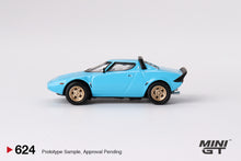 Load image into Gallery viewer, (Preorder) Mini GT 1:64 Lancia Stratos HF Stradale – Azzuro Chiaro – MiJo Exclusives