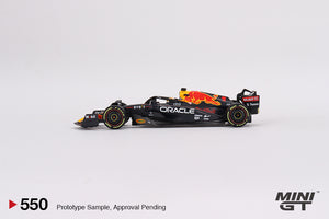 Mini GT 1:64 Oracle Red Bull Racing RB18 #1 Max Verstappen 2022 Monaco Grand Prix 3rd Place – MiJo Exclusives