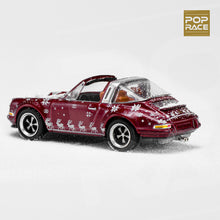 Load image into Gallery viewer, Poprace 1/64 Porsche Singer Targa - Christmas Edition 2023 (Deep Red)