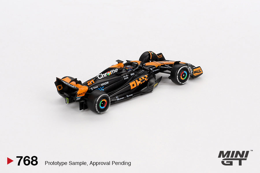 Mini GT 1:64 McLaren MCL60 #81 Oscar Piastri 2023 F1 Japan GP 3rd Place – MiJo Exclusives