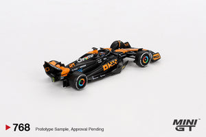 (Preorder) Mini GT 1:64 McLaren MCL60 #81 Oscar Piastri 2023 F1 Japan GP 3rd Place – MiJo Exclusives